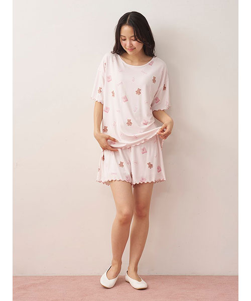 ピケモチーフ柄ショートパンツ｜gelato pique ジェラート ピケ