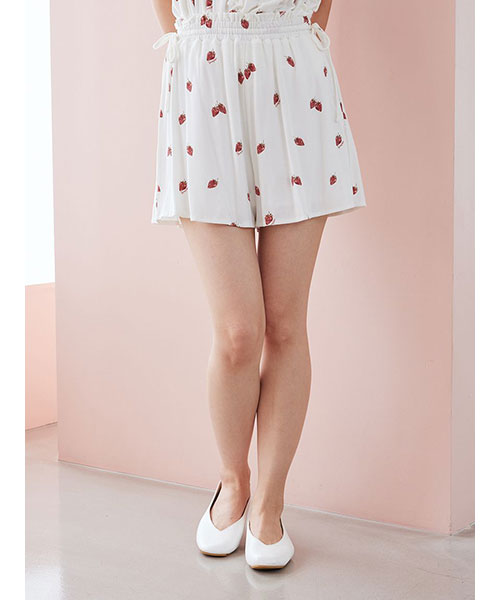 Strawberry Western ドット柄 ショートパンツ XS Strawberry Western
