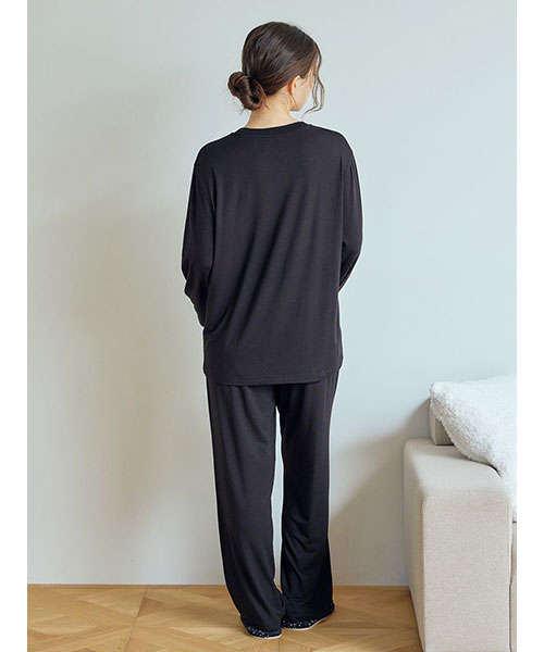 JOEL ROBUCHONワンポイントロゴロングTシャツ,ズボンセットタグ付き￼ gelato pique（ジェラートピケ）の「【JOEL ROBUCHON】ワン