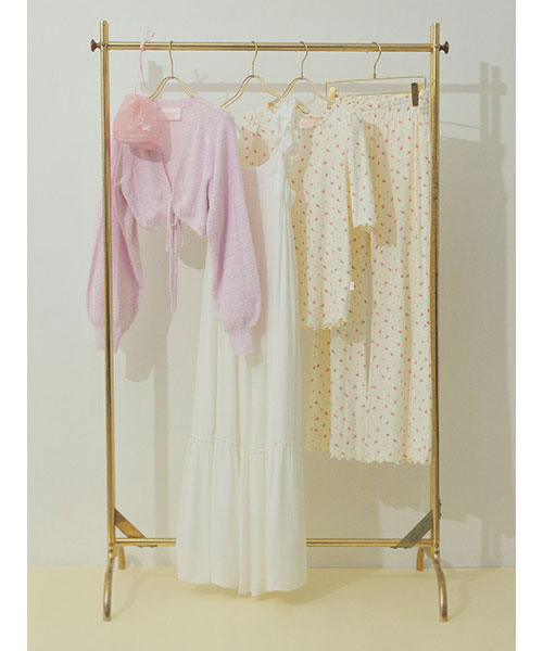 ［ジェラート ピケ］SPRING フリルワンピース ジェラートピケ gelato pique 【SPRING】フリルワンピース （PNK