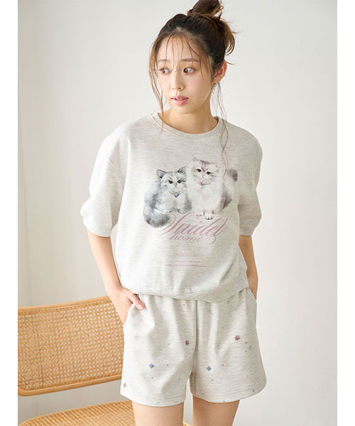 CATスウェットセットアップ｜SNIDEL HOME スナイデルホーム