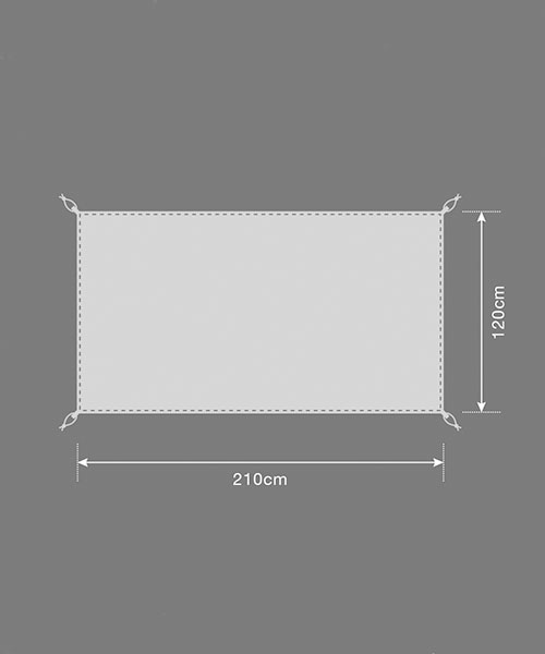 ミニッツドーム Pro.air 1 グランドシート｜Snow Peak