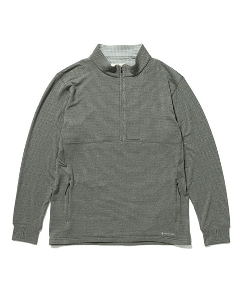 Breathable Dry Grid Half Zip Pull｜Snow Peak アパレル