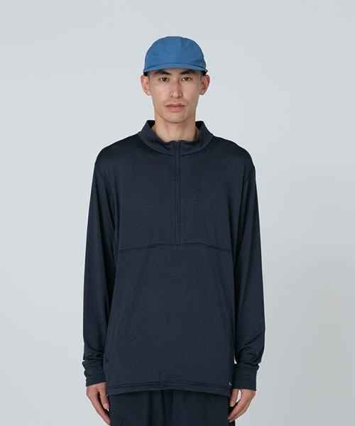 Breathable Dry Grid Half Zip Pull｜Snow Peak アパレル