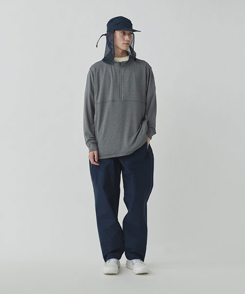 Breathable Dry Grid Half Zip Pull｜Snow Peak アパレル