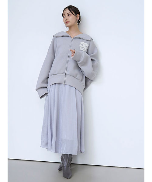 極美品❣️スナイデル ❣️ボリュームパーカー　MOC❣️snidel ボリュームパーカー｜SNIDEL スナイデル