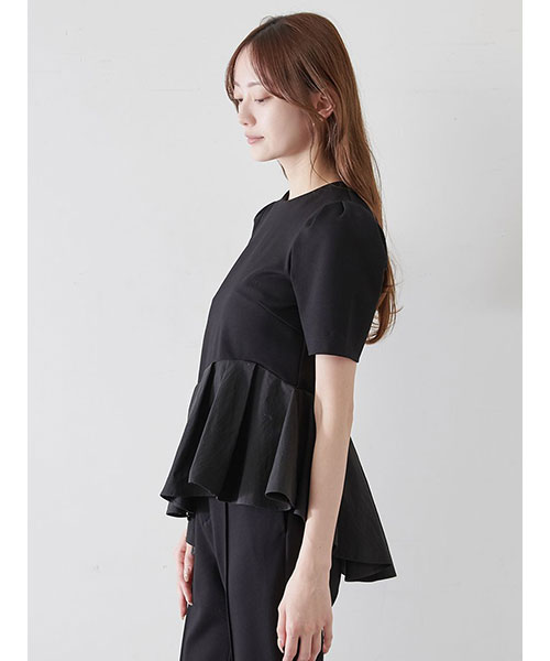 【美品】SNIDEL ペプラムカットソー ペプラムカットソー(Tシャツ・カットソー)｜トップス｜SNIDEL