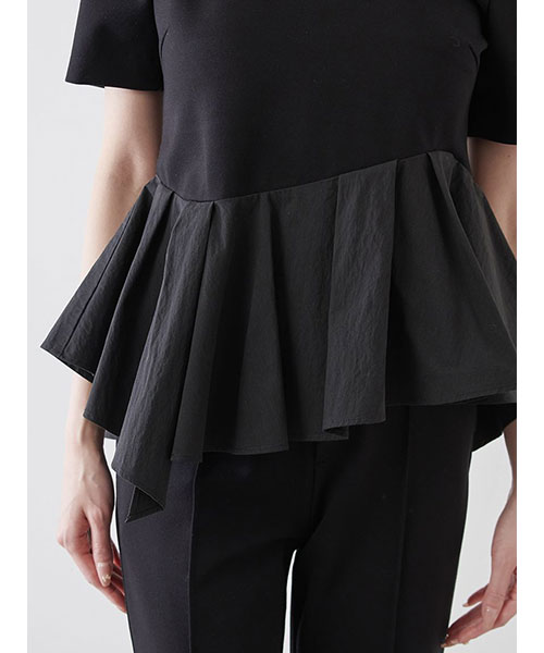 【美品】SNIDEL ペプラムカットソー ペプラムカットソー(Tシャツ・カットソー)｜トップス｜SNIDEL