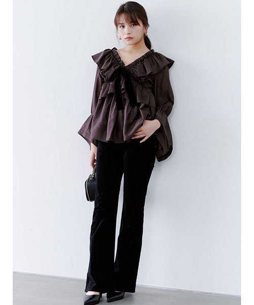 STYLE UP PANTS】フレアパンツ｜SNIDEL スナイデル