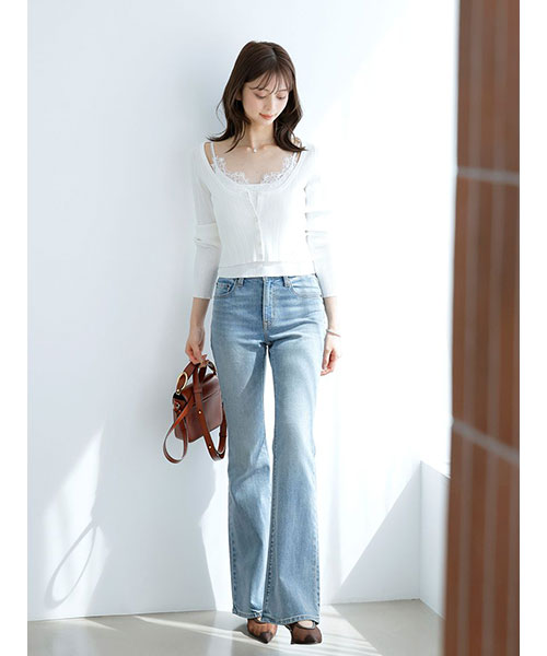 STYLE UP PANTS】フレアパンツ｜SNIDEL スナイデル