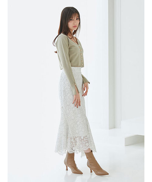 snidel メタルボタンクロップドカーディガン SNIDEL｜メタルボタンクロップドカーディガン | Rakuten Fashion