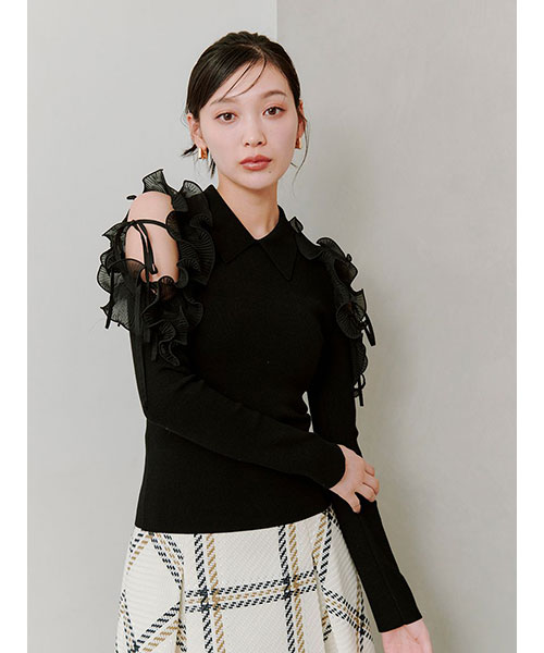 プリーツフリルカットプルオーバー SNIDEL｜プリーツフリルカットプルオーバー | Rakuten Fashion