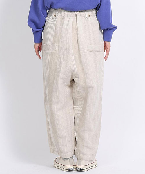 マルチストライプジャガード パンツ｜a Ma Facon Hemming shop
