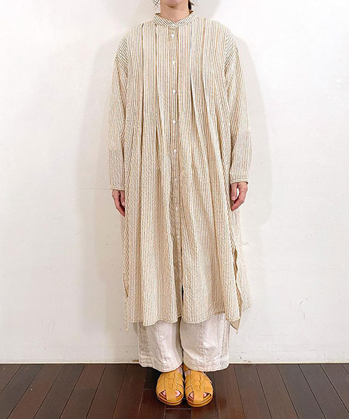 注目ブランド ふわふわストライプ ワンピース｜a Ma Facon Hemming shop ア ワンピース