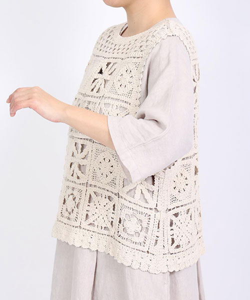 ラッセルニット ベスト｜a Ma Facon Hemming shop ア マファソン