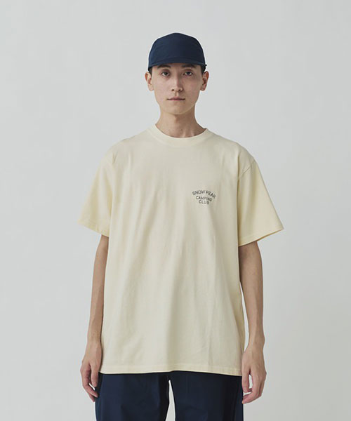 Recycled Cotton Dyed T-Shirt SPC ｜Snow Peak アパレル