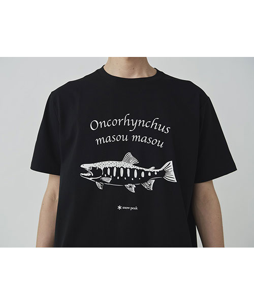 Snow Peak - たくまさん専用 Cooling Root Short Sleeve Shirt M BLACK(GS-S25MMRSH6203019