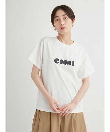 なとり 絶対零度 Tシャツ ‎白 Mサイズ ロゴTシャツB(ホワイト×ブラック）