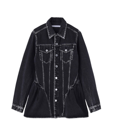 希少★極美品★定価5.8万★A. P.C. ミラーデニムジャケット　ブルゾン PR-