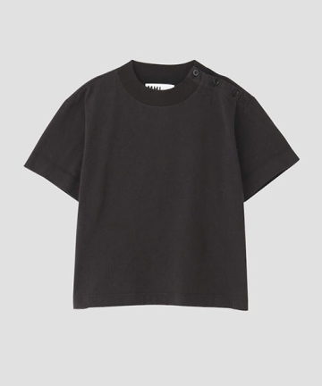 MHL. エムエイチエル　WORN LIGHT COTTON JERSEY LIGHT COTTON JERSEY TOP | MARGARET HOWELL（マーガレット