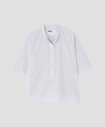 YARN DYED COTTON VOILE SHIRT｜MHL. エムエイチエル