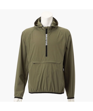 BRIEFING WIND HOODIEフード付きジャケット オリーブ　M BRIEFING WIND HOODIEフード付きジャケット オリーブ M BRIEFING