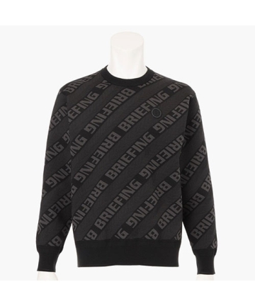 新品　BRIEFING　正規品　CAMO JQ CREW  NECK  KNIT 175【BRIEFING 】CAMO JQ CREW NECK KNIT