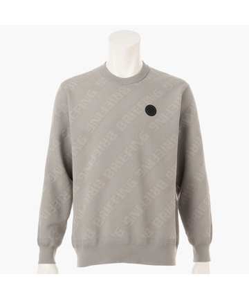 新品　BRIEFING　正規品　CAMO JQ CREW  NECK  KNIT 175【BRIEFING 】CAMO JQ CREW NECK KNIT