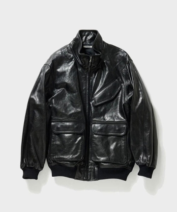 ジャケット・アウター 25AW AURALEE LAMB LEATHER ZIP BLOUSON 25AW】AURALEE LAMB LEATHER ZIP BLOUSON – Chum!