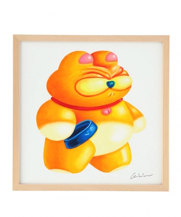 【新品】杉野ギーノス ソフビ Giinos Sugino フィギュア 庭で野ざらしにしたような こげたパンのようなソフビ人形 ボディ