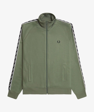 ジャケット・アウター Fred Perry Taped Track Jacket Cropped Taped Track Jacket／クロップドトラックジャケット