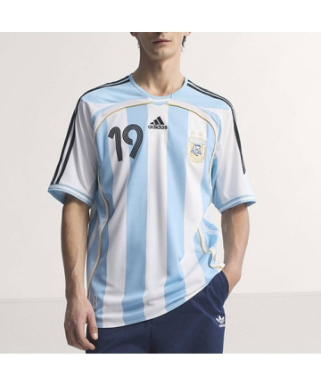 アルゼンチン代表 2006 ホーム ユニフォーム メッシ19｜adidas
