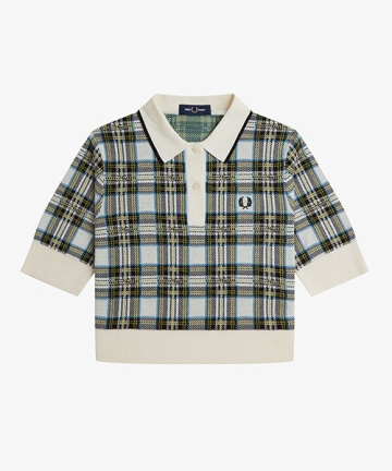 Tartan Knitted Polo Shirt｜FRED PERRY フレッドペリー
