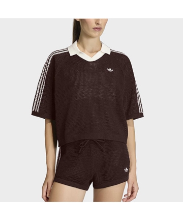 adidas KNITTED CROCHET POLO｜adidas Originals アディダス オリジナルス