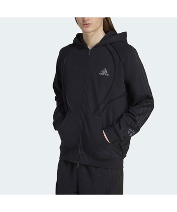 アディダスオリジナルス フルジップパーカー ブルー Lサイズ adidas（アディダス）の「フルジップ パーカー セットアップ