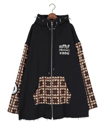 KIDILL 23AW キディル　バニーリボンドロップショルダーパーカー KIDILL 23AW キディル バニーリボンドロップショルダーパーカー