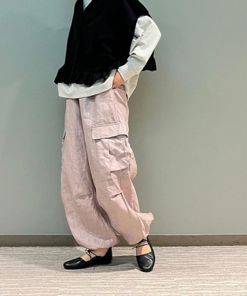 ANONYMOUS KNEE TUCK CARGO PANTS｜a Ma Facon Hemming shop ア