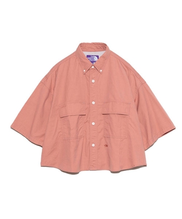 THE NORTH FACE PURPLE LABEL High Bulky Pocket Tee Off White
