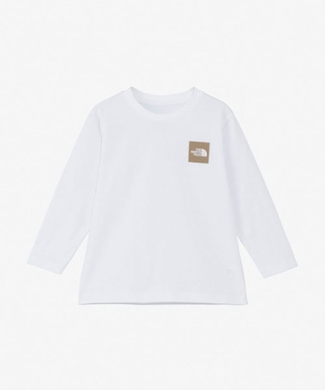 ザ・ノース・フェイス（THE NORTH FACE）（キッズ）ジュニア 長袖 トドラー ロングスリーブ スモールスクエアロゴ Tシャツ NTT32531 AG UVカット
