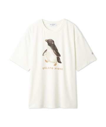 HOMME】【接触冷感】シーアニマル柄ワンポイントTシャツ｜gelato pique