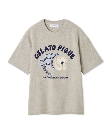 早い者勝ち！！GELATO PIQUE ホワイト トップス フリーサイズ ジェラートピケ gelato pique ホイップガーゼプルオーバー