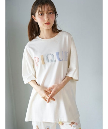 ドーナツベアワンポイントTシャツ｜gelato pique ジェラート ピケ