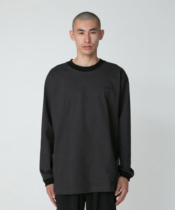 Snow Peak - 板東たろう Heavy Cotton Border LS T-Shirt｜Snow Peak アパレル スノーピーク