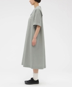 SANDED COTTON LINEN DRESS｜MHL. エムエイチエル