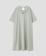 SANDED COTTON LINEN DRESS｜MHL. エムエイチエル