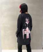 emary EMAW24LTS011Damaged エメリー　長袖Tシャツ Damaged emary grave long T｜KIDILL KYOTO キディル キョウト
