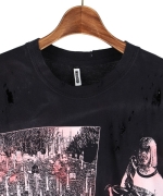 emary EMAW24LTS011Damaged エメリー　長袖Tシャツ Damaged emary grave long T｜KIDILL KYOTO キディル キョウト