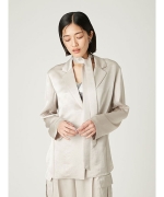 サテンシャツジャケット｜FRAY I.D フレイ・アイディー