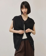 2WAYニットジレ｜ADAM ET ROPE' FEMME アダム エ ロペ ファム