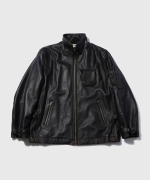 MIllitary Leather Flight Jacket｜ADAM ET ROPE' HOMME アダム エ
